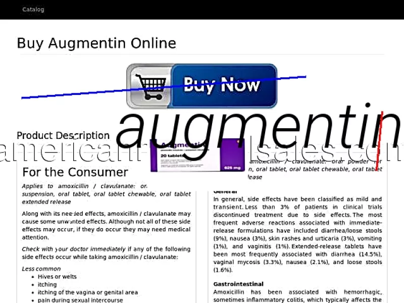 Prix du medicament augmentin